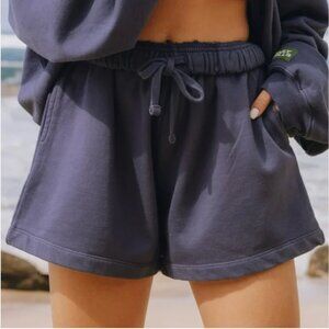 Daily Drills Women's Sweat Shorts in Navy